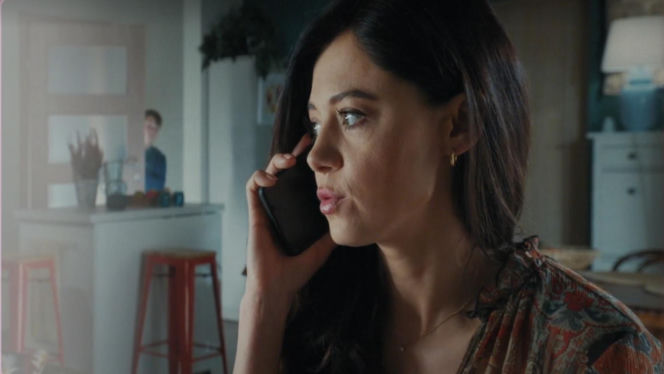 M jak miłość odc. 1923. Iza (Adriana Kalska), Szymek (Staś Szczypiński)