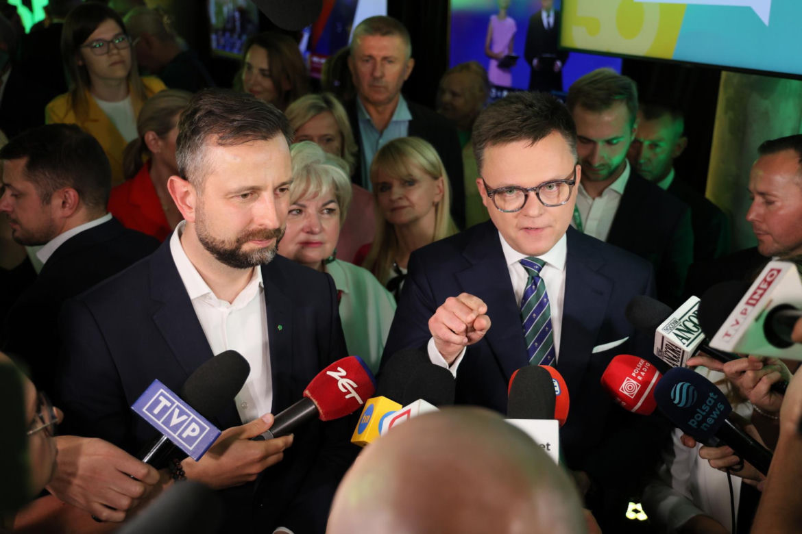 Trzecia Droga przegrywa z Konfederacją w wyborach do Parlamentu Europejskiego 2024