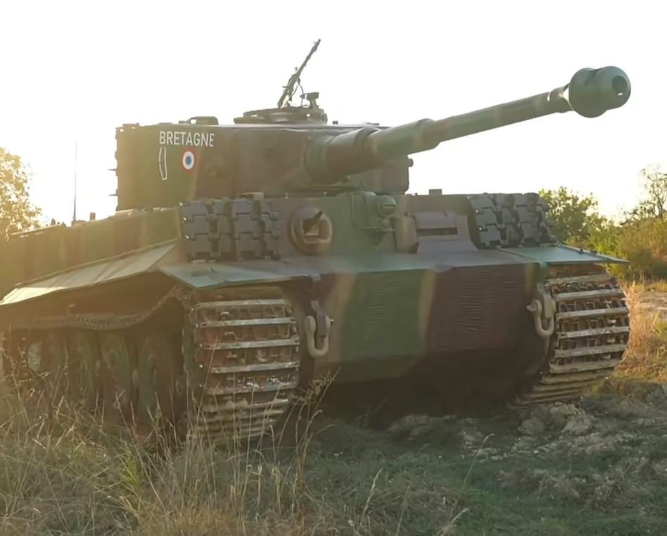 Od Waffen-SS do armii francuskiej. Czołg Tygrys I z Saumur znów jeździ