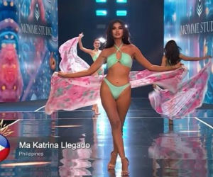 Miss Supranational Katrina Llegado z Filipin i jej wytrenowane ciało