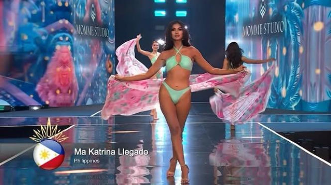 Miss Supranational Katrina Llegado z Filipin i jej wytrenowane ciało