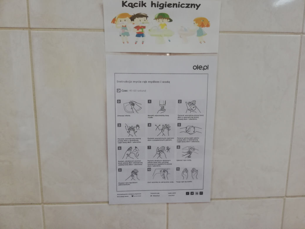 Radomskie przedszkolaki pokazują jak uchronić się przed koronawirusem [FOTO, WIDEO]