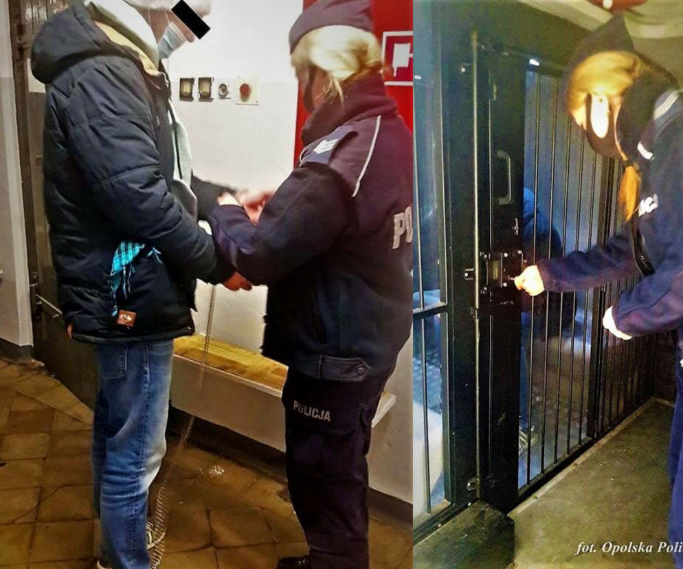 Opole. Poszukiwany przez austracki wymiar sprawiedliwości wpadł na ul. 1 maja [ZDJĘCIA]