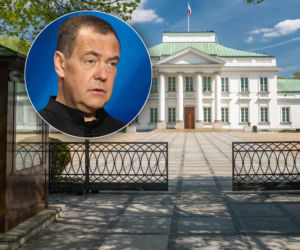 Miedwiediew wskazał na Belweder. Rosja chce pozwać Polskę o pałac?
