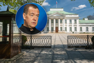Miedwiediew wskazał na Belweder. Rosja chce pozwać Polskę o pałac?