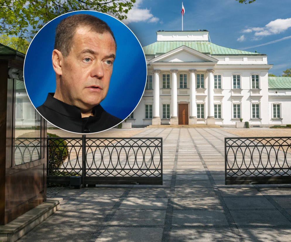 Miedwiediew wskazał na Belweder. Rosja chce pozwać Polskę o pałac?