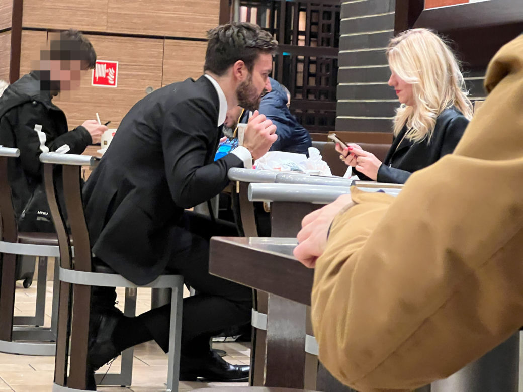 Stamowski zakochany z partnerką McDonald's