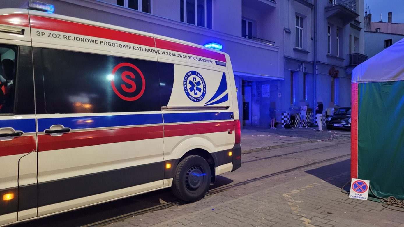 Tragedia w Sosnowcu. Dziecko wypadło z okna