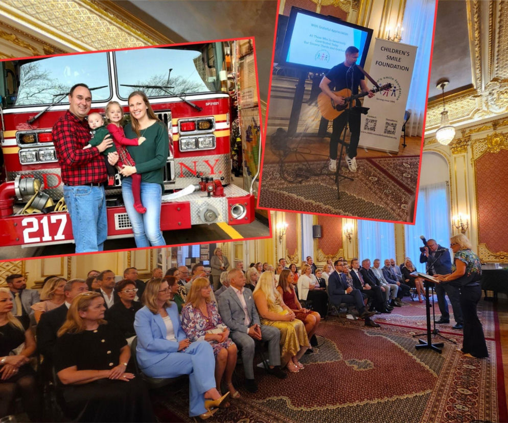 Czekają, aż tata się obudzi. Wzruszający wieczór w polskim konsulacie w Nowym Jorku