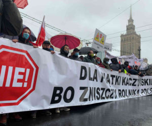 Protest rolników 2020 - 21 października. Gdzie blokady i utrudnienia? [LISTA, ZDJĘCIA]