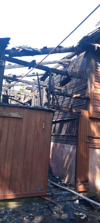 Rodzina z Topolan odbudowuje dom po pożarze