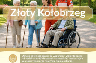 Złoty spacer wraca do Kołobrzegu