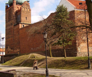 Wieża Zegarowa to jedna z pozostałości po zamku książąt mazowieckich w Płocku