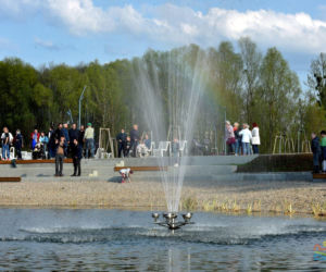 Zbiornik retencyjny Sikorskiego/Paukszty. Tak wygląda nowy park w Olsztynie [ZDJĘCIA]