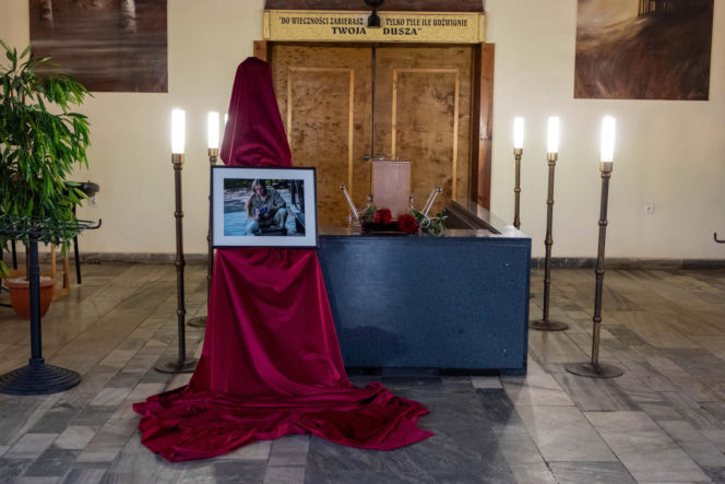 Małgorzata Ostrowska żegna męża. Wzruszające zdjęcia z pogrzebu!