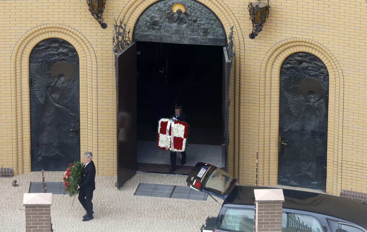 Ostatnie pożegnanie kpt. Andrzeja Gawrona