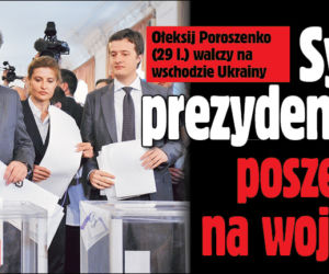 Syn prezydenta poszedł na wojnę