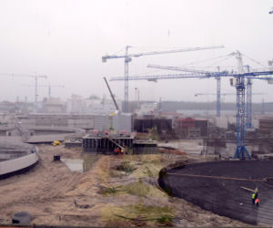 Rozbudowa oczyszczalni ścieków Czajka (listopad 2010)