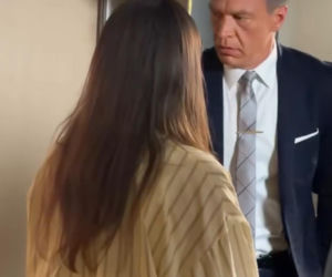 Na dobre i na złe nowy sezon na planie. Andrzej Falkowicz (Michał Żebrowski), Matylda (Amelia Czaja)