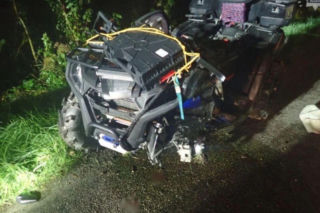 Pijany i naćpany wiózł na quadzie sąsiada i jego 9-letniego syna