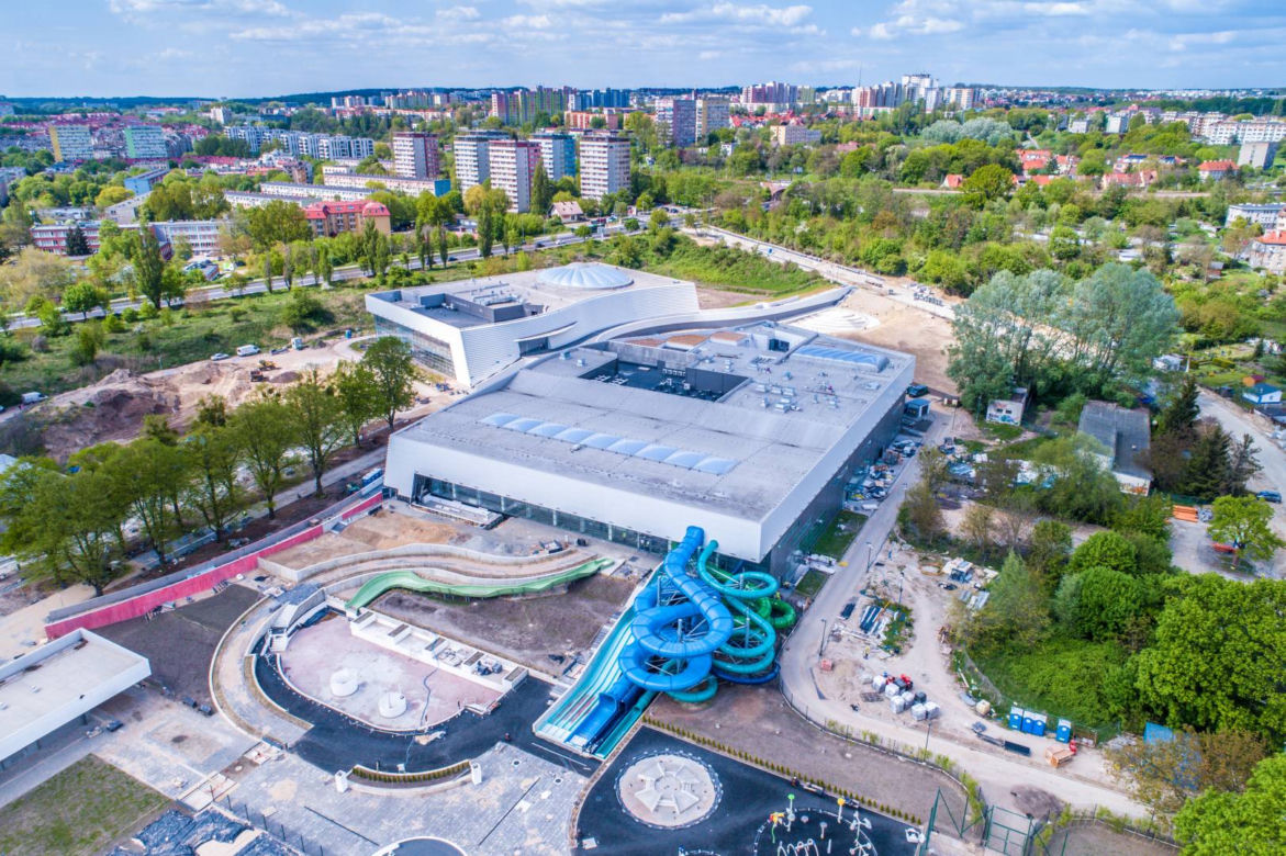 Budowa "Fabryki Wody" - maj 2023