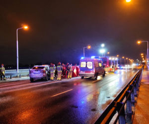Koszmarny wypadek na moście Gdańskim