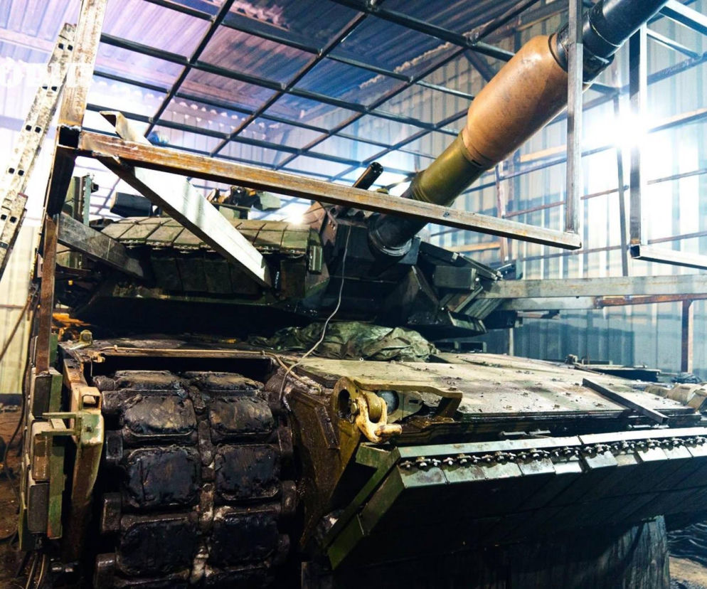 Ukraińskie czołgi Abrams i MRAP-y są modernizowane do walki z użyciem dronów na linii frontu
