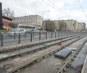 Betonowe tory na Grochowskiej
