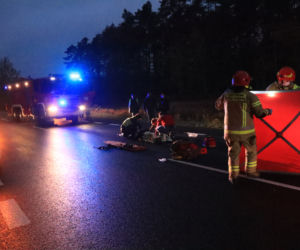 Śmiertelne potrącenie przez ciężarówkę