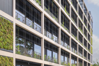 Budynek biurowo-administracyjny w kampusie CD PROJEKT RED