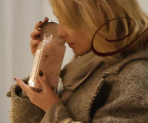 Anna Kalczyńska na zakupach