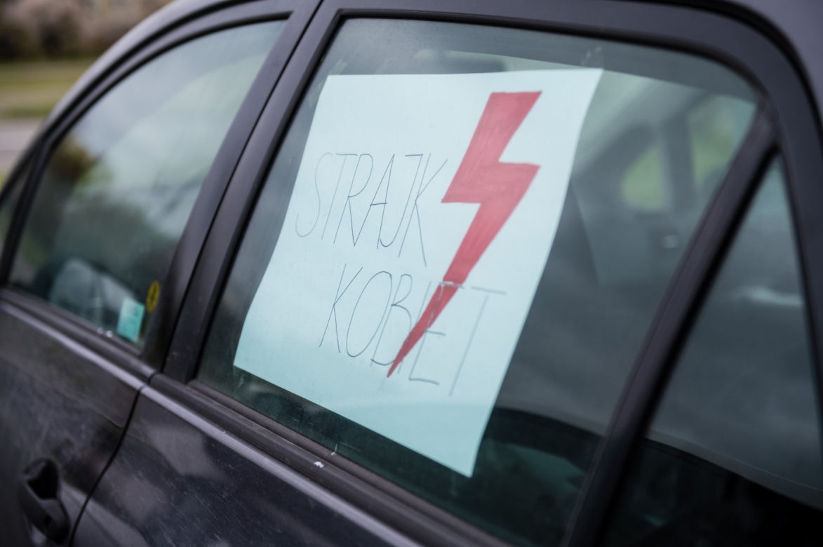 Strajk kobiet w Trójmieście. Awantura w centrum Gdańska