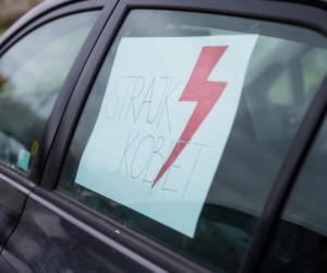 Strajk kobiet w Trójmieście. Awantura w centrum Gdańska