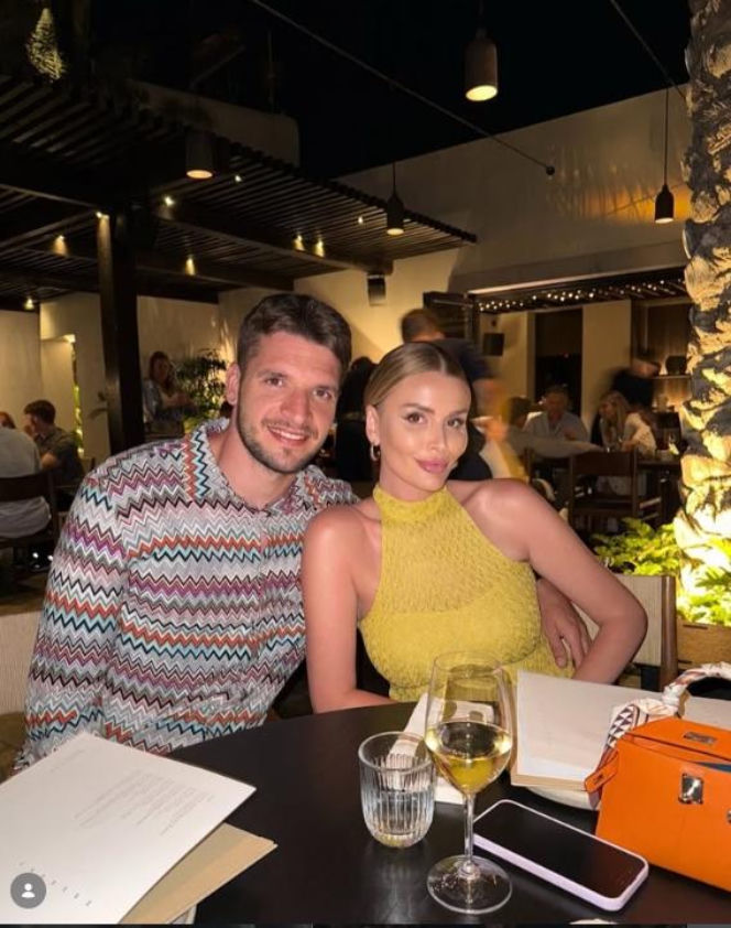 Berat Djimsiti i żona Alisa