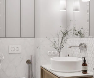 Kaszmirowe mieszkanie w gdańsku - projekt Renata Michałowicz