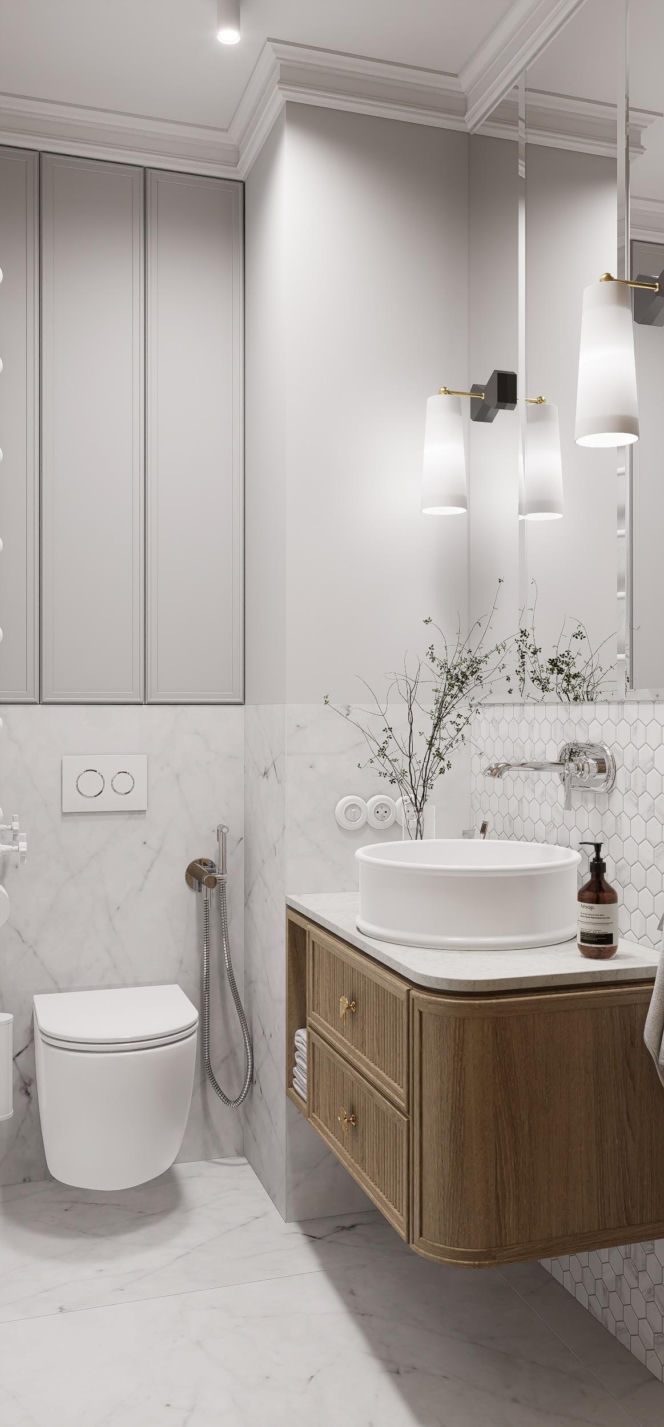 Kaszmirowe mieszkanie w gdańsku - projekt Renata Michałowicz