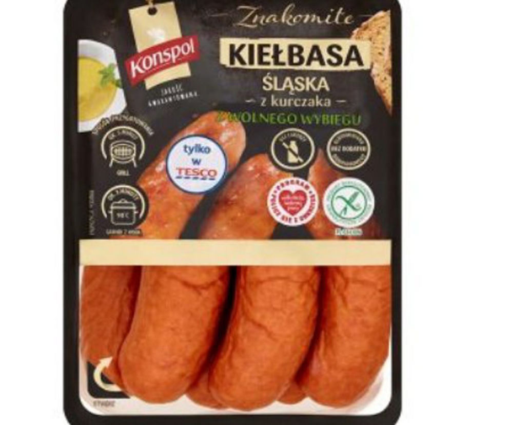 Konspol Kiełbasa śląska z kurczaka z wolnego wybiegu