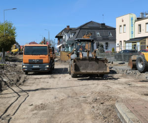 Remont ulicy Święciechowskiej w Lesznie kwiecień 2026
