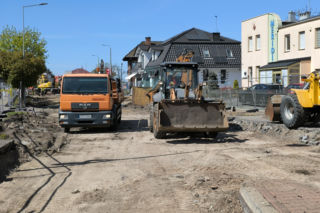 Remont ulicy Święciechowskiej w Lesznie kwiecień 2026