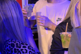 Maciej Pela na imprezie