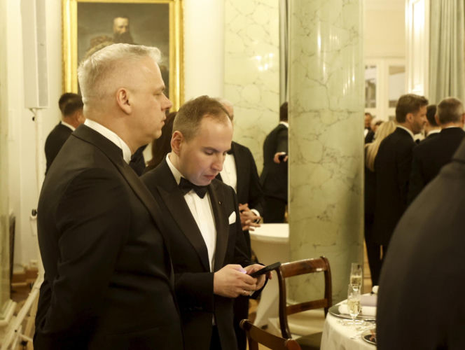 Obiad na cześć szwedzkiej pary królewskiej