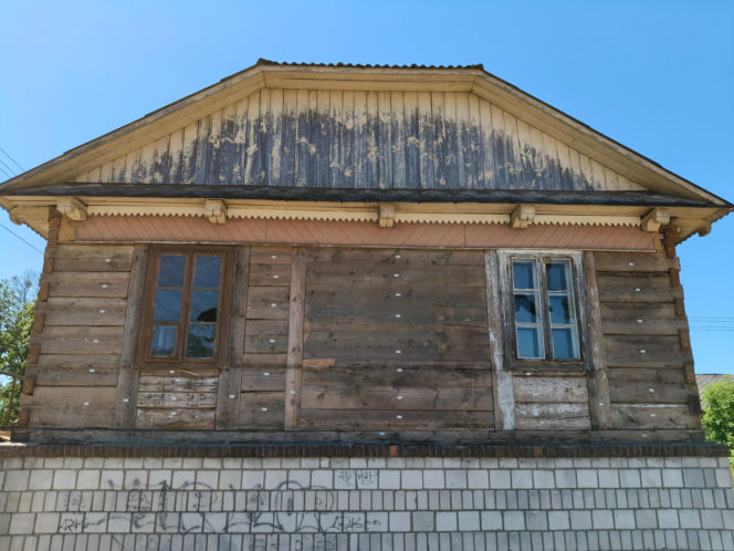 Plebania przed demontażem