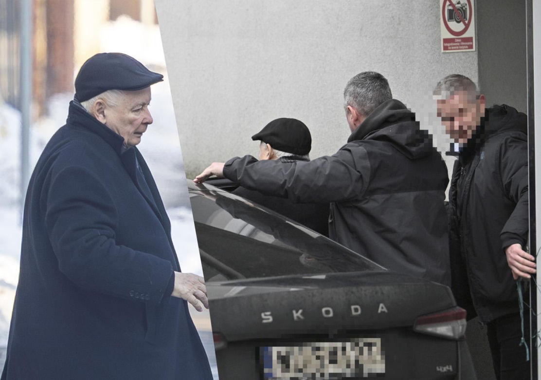 Jarosław Kaczyński wyszedł ze szpitala