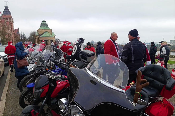 Motomikołaje w Szczecinie