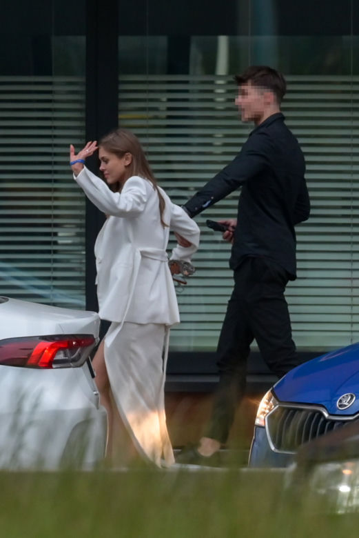 Joanna Opozda spędziła namiętną noc w warszawskim klubie