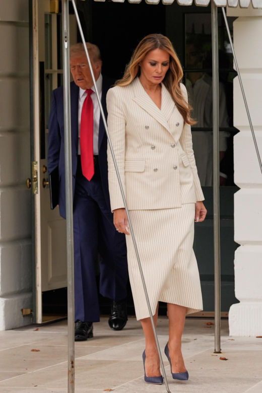 Pierwsze damy zadają szyku: Marta Nawrocka i Melania Trump