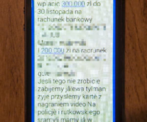 Ewa Tylman sms porwanie