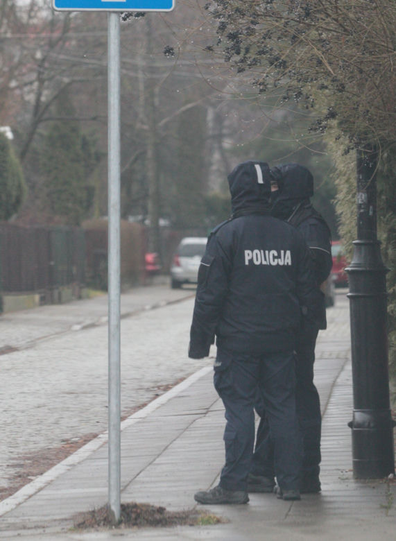 Policja pilnuje domu Jarosława Kaczyńskiego w Sylwestra