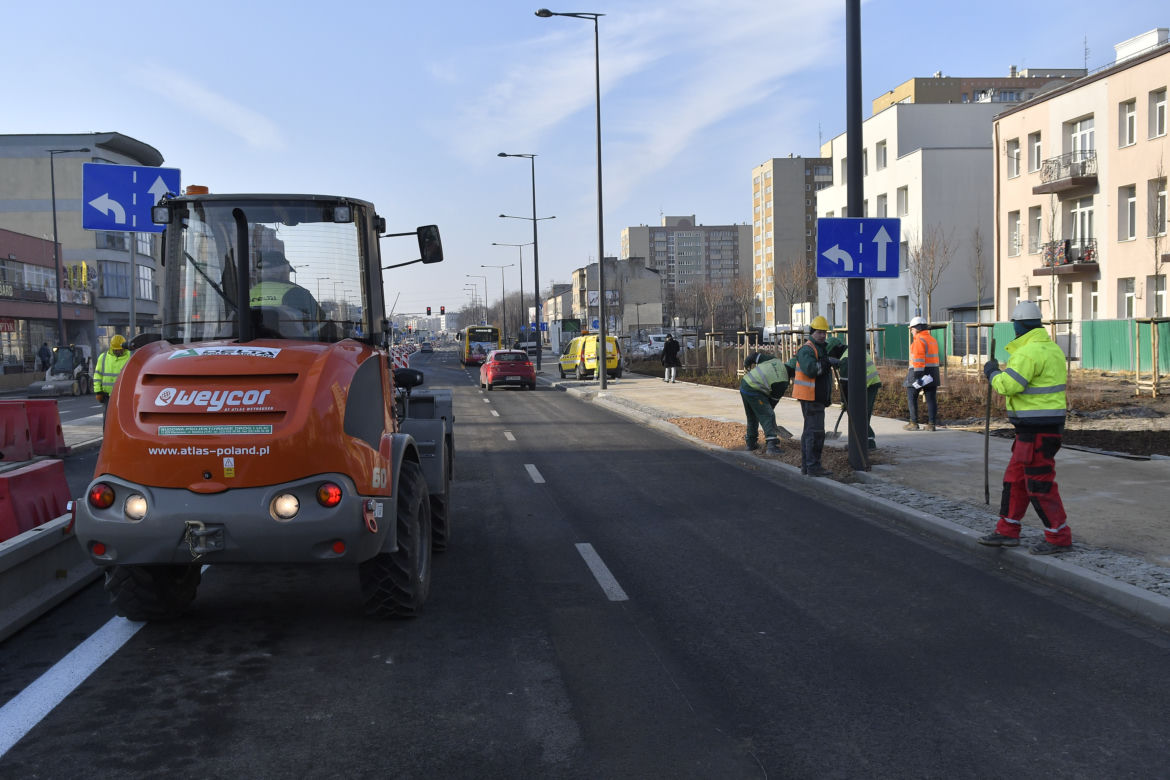 Otwarcie ulicy Górczewskiej po remoncie