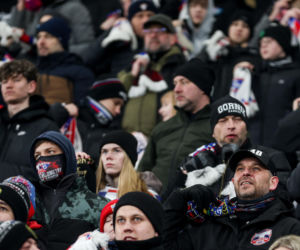 Górnik Zabrze - Pogoń Szczecin: Zdjęcia kibiców z meczu 22. kolejki PKO BP Ekstraklasy
